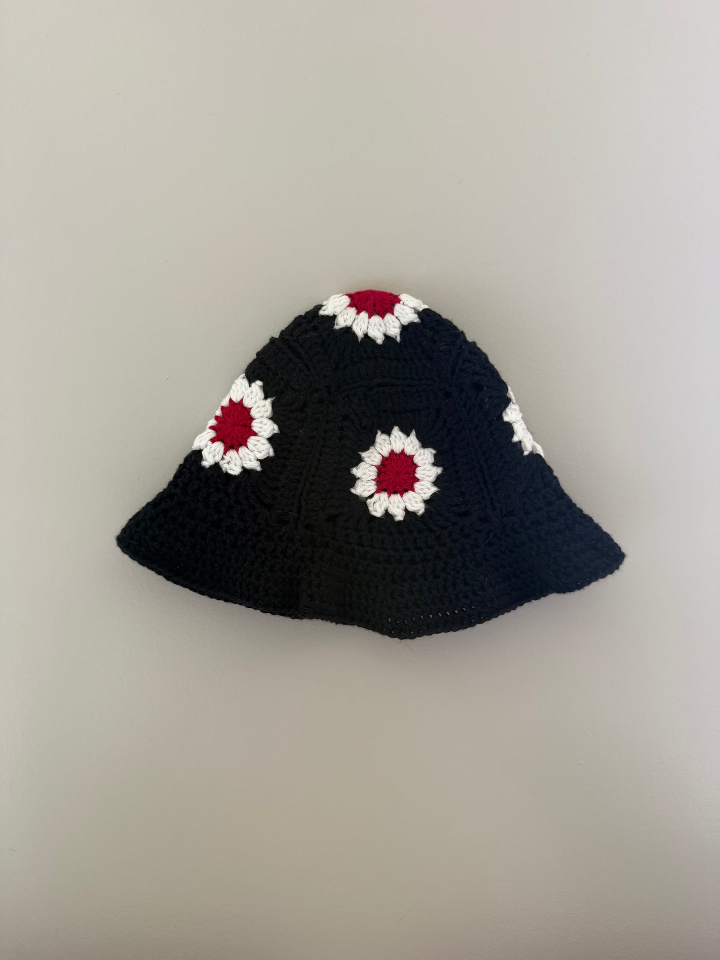 Crochet Granny Square Bucket Hats, Beach Hats, Sun Hats