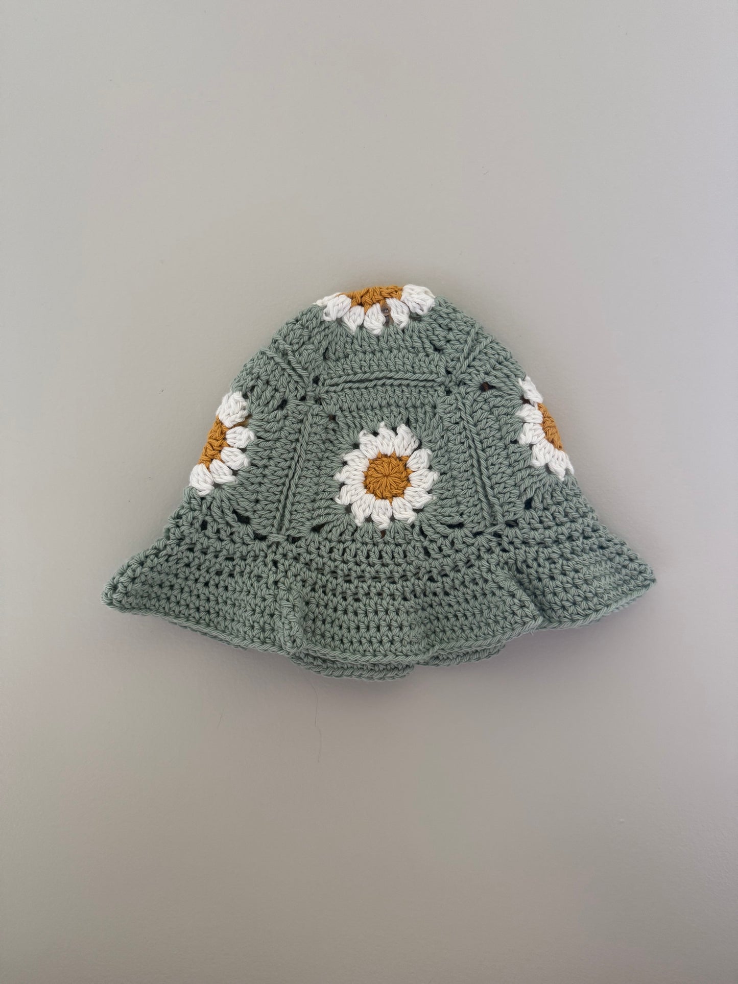 Crochet Granny Square Bucket Hats, Beach Hats, Sun Hats