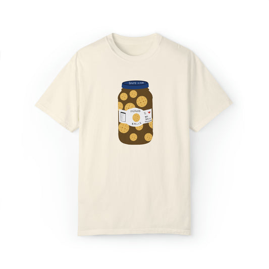 I <3 my balls pickled -- Pickleball Comfort Colors T-Shirt