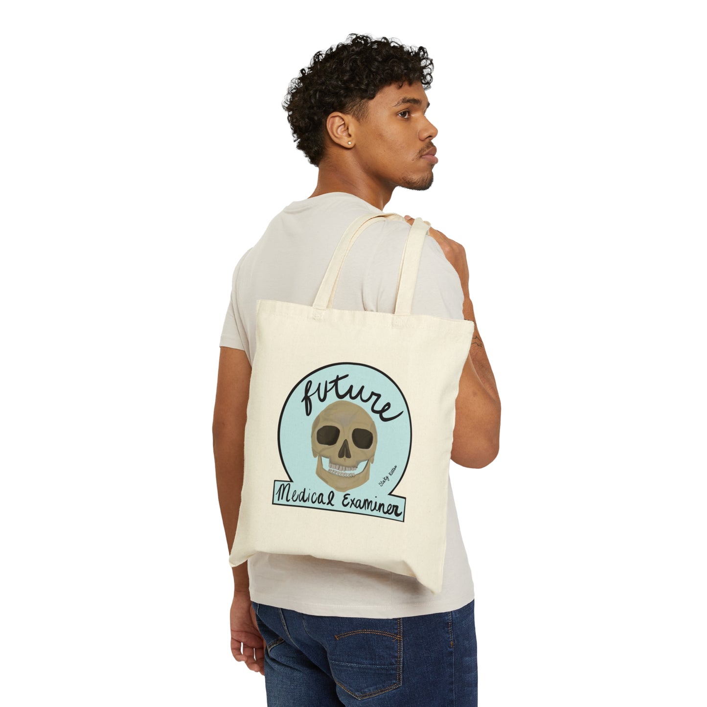 Future Medical Examiner Cotton Canvas Tote Bag