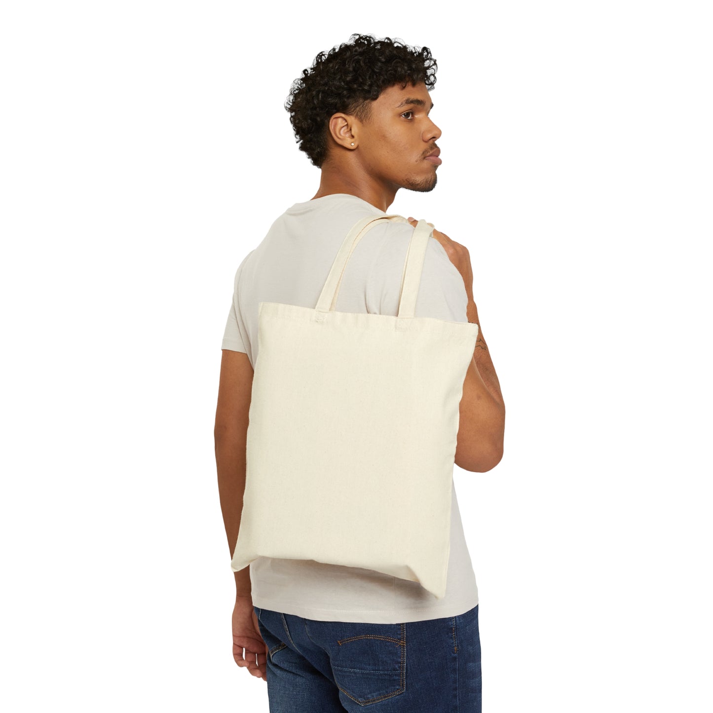 Bucket of Axolotl Cotton Canvas Tote Bag