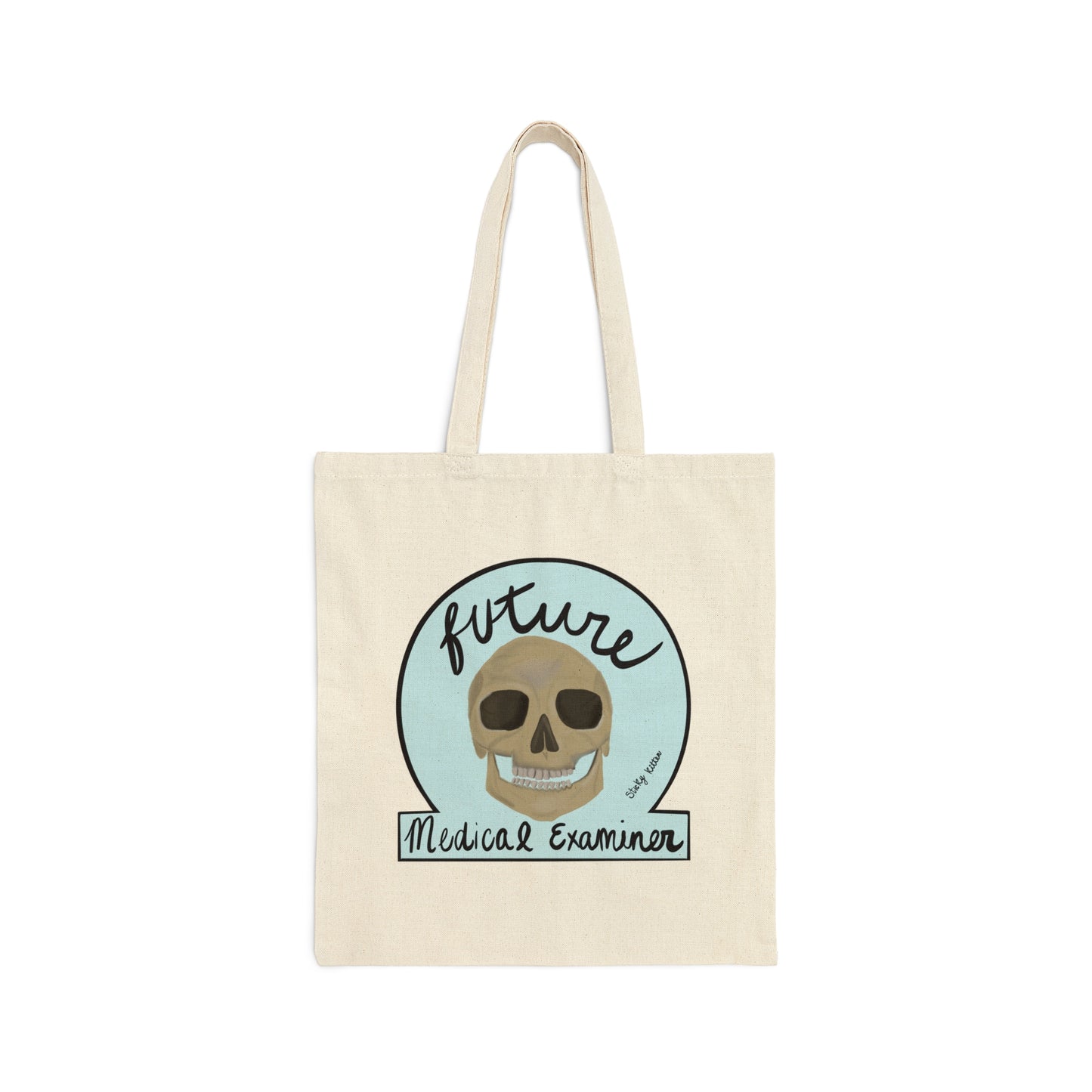 Future Medical Examiner Cotton Canvas Tote Bag