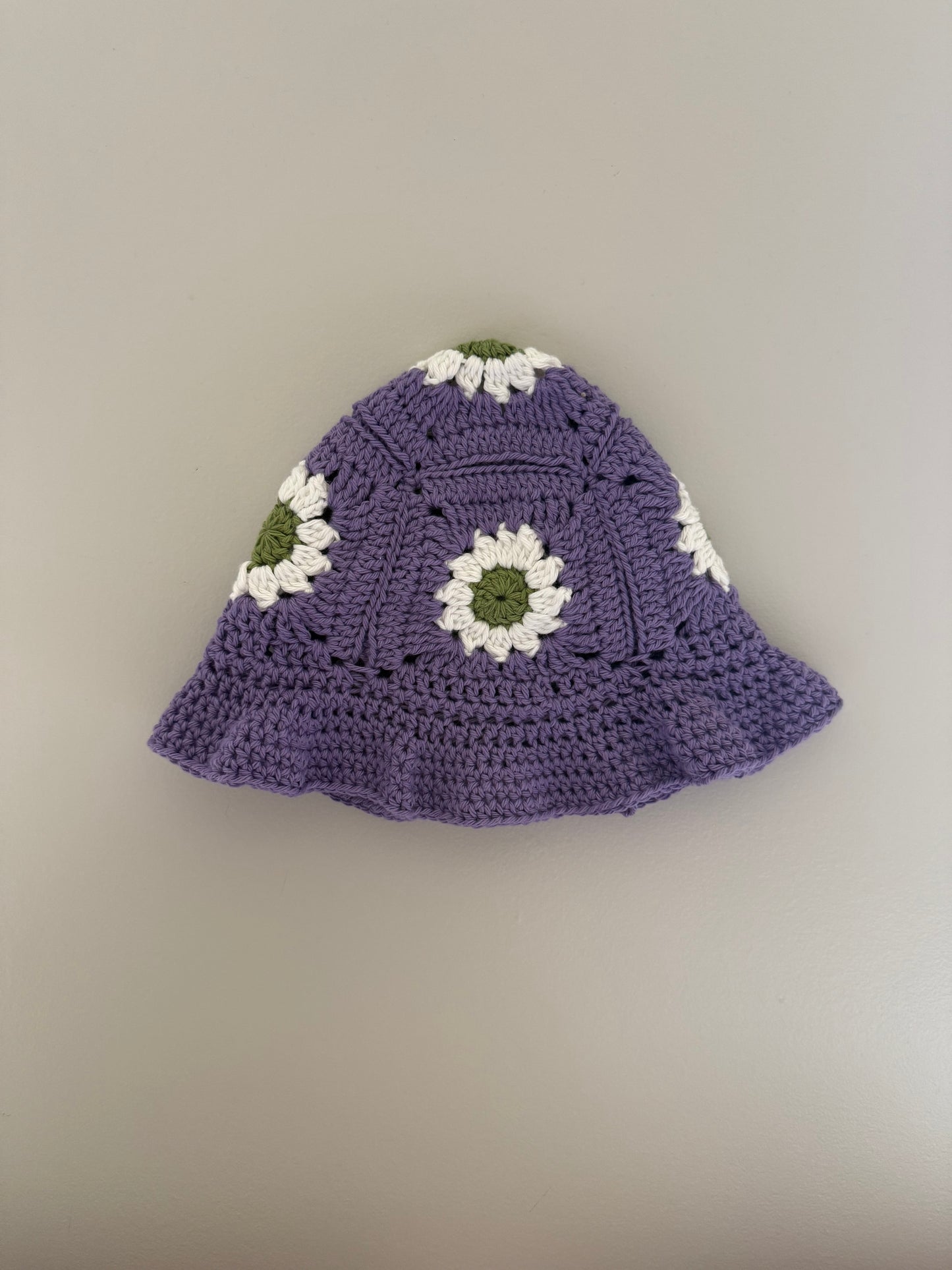 Crochet Granny Square Bucket Hats, Beach Hats, Sun Hats
