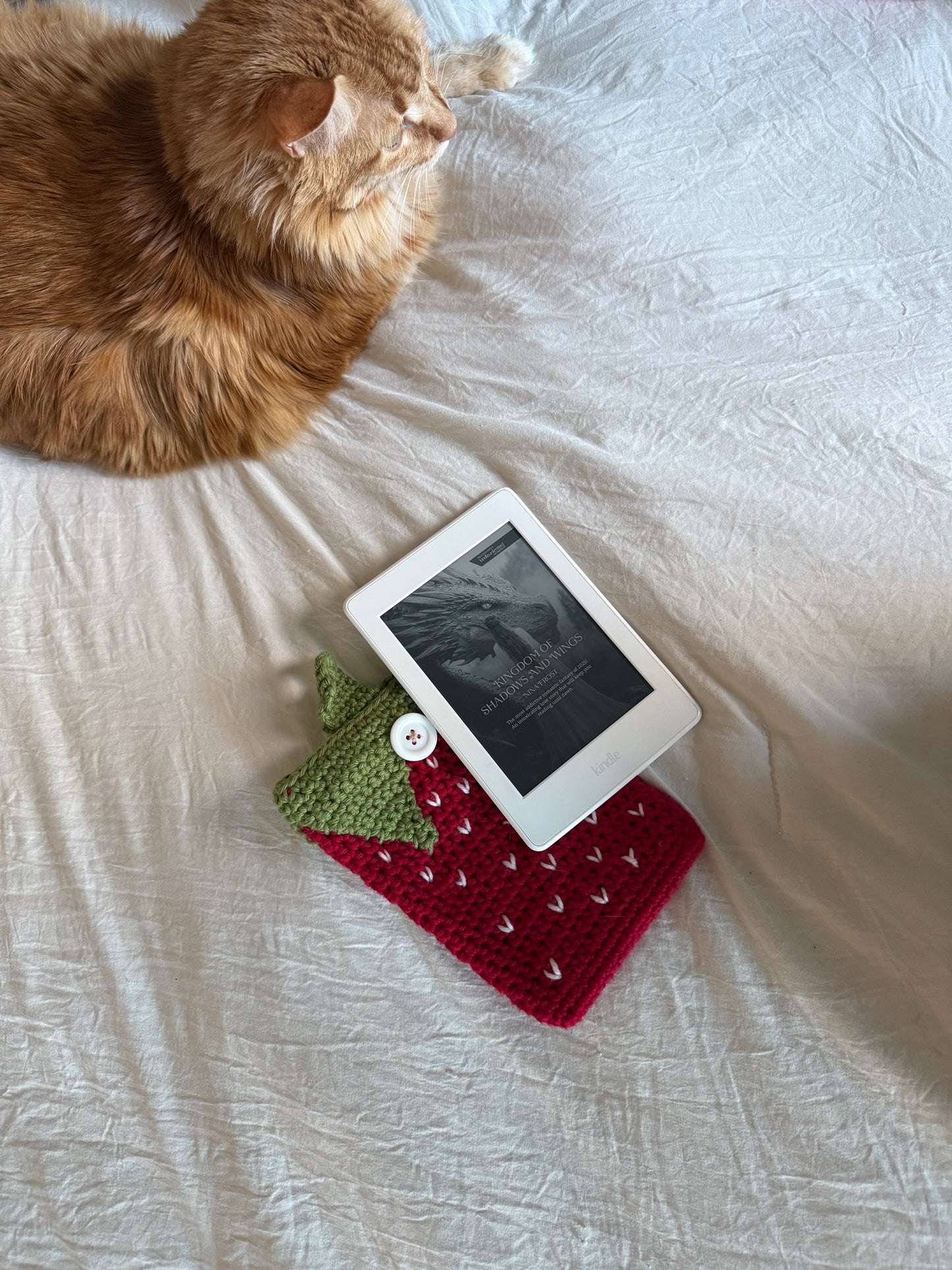 Strawberry Kindle Sleeve/Kindle Cover