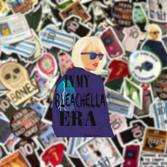 Taylor Swift Bleachella Sticker