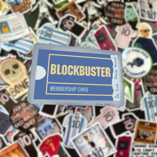 Blockbuster Sticker