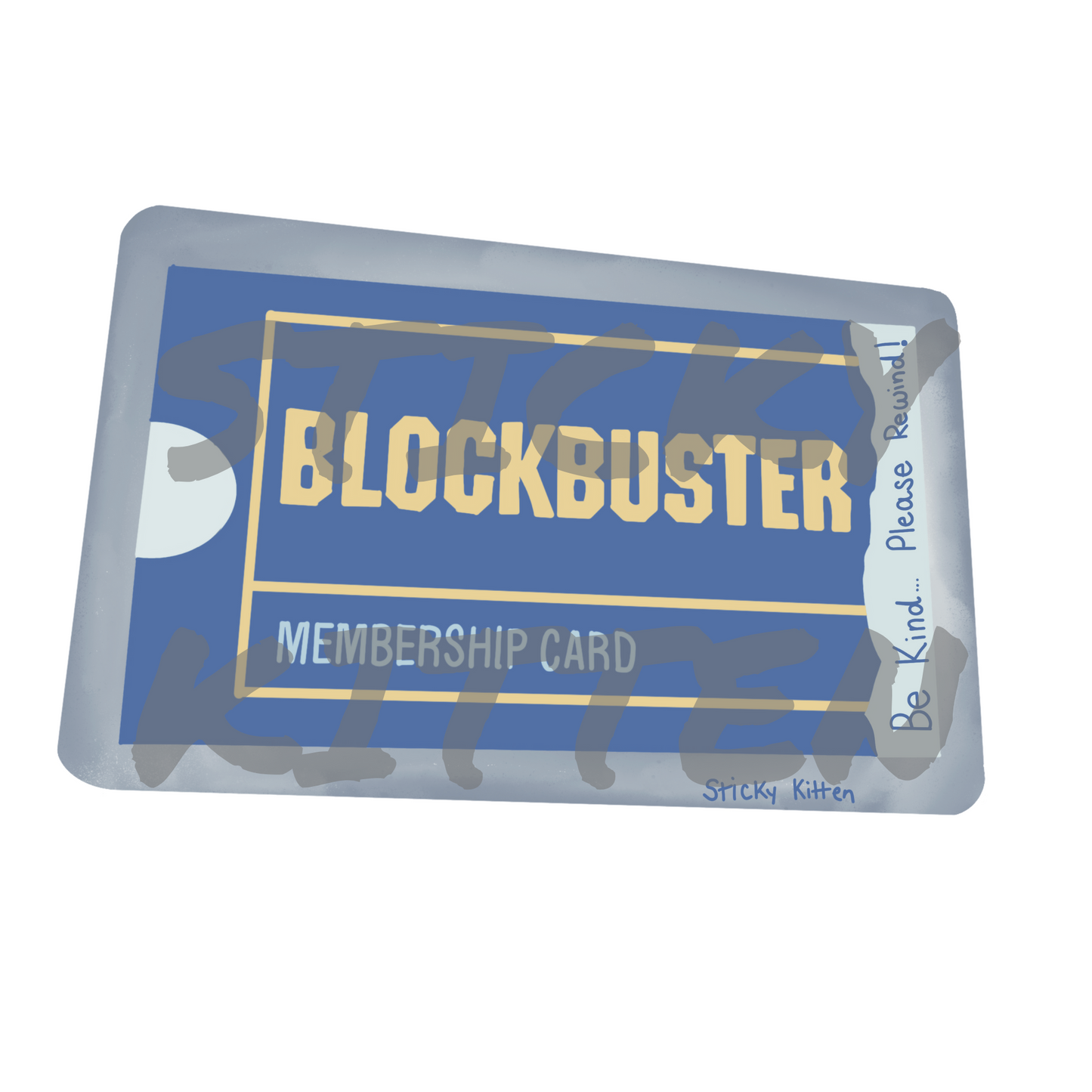 Blockbuster Sticker