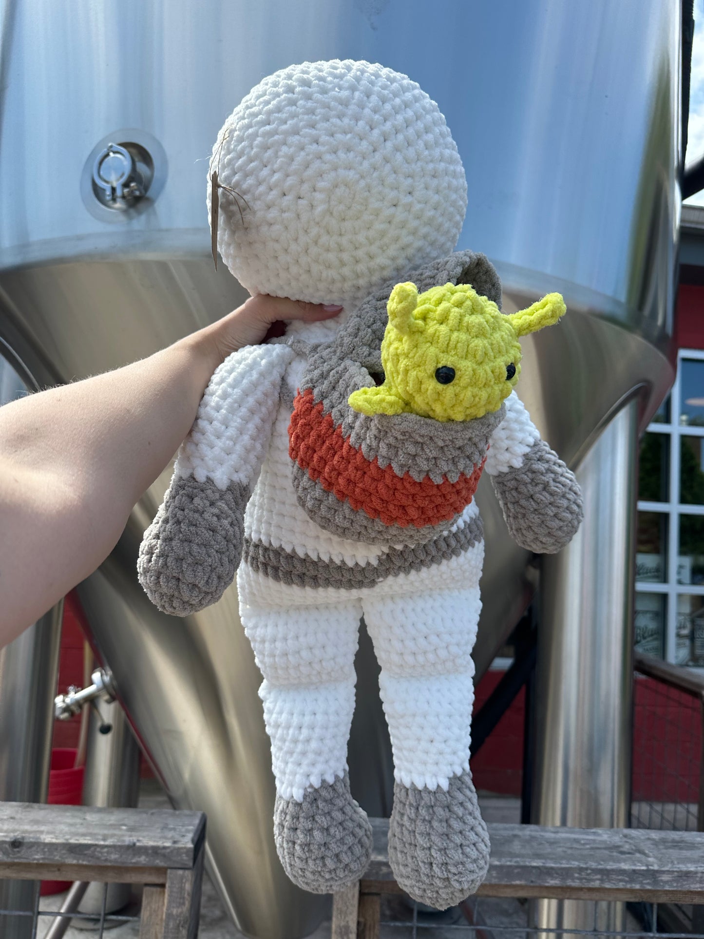 Astronaut Pal w/ Alien Backpack