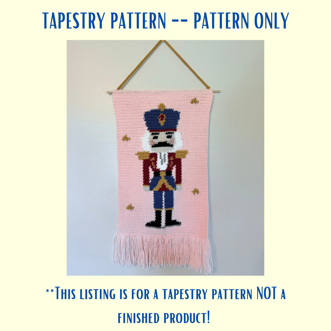 Nutcracker Tapestry Pattern -- PATTERN ONLY