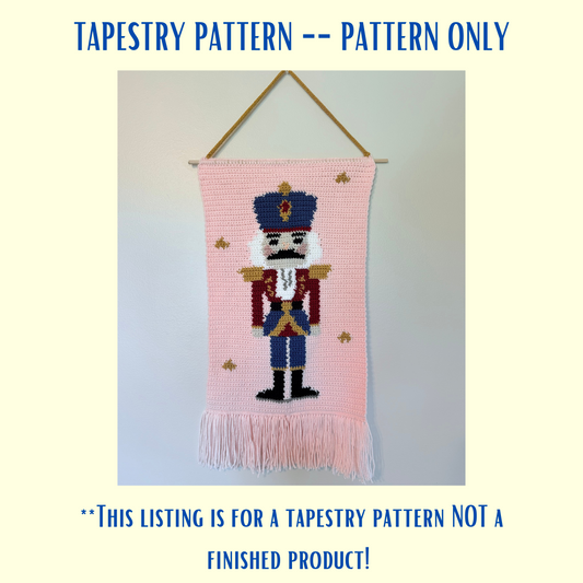 Nutcracker Tapestry Pattern -- PATTERN ONLY