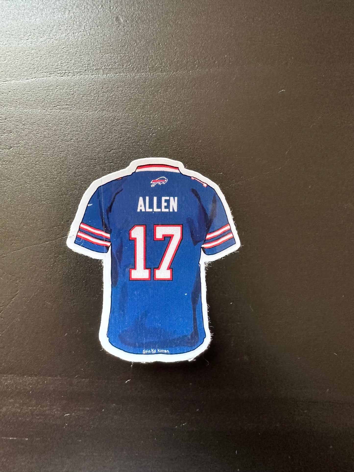 Josh Allen Jersey Sticker