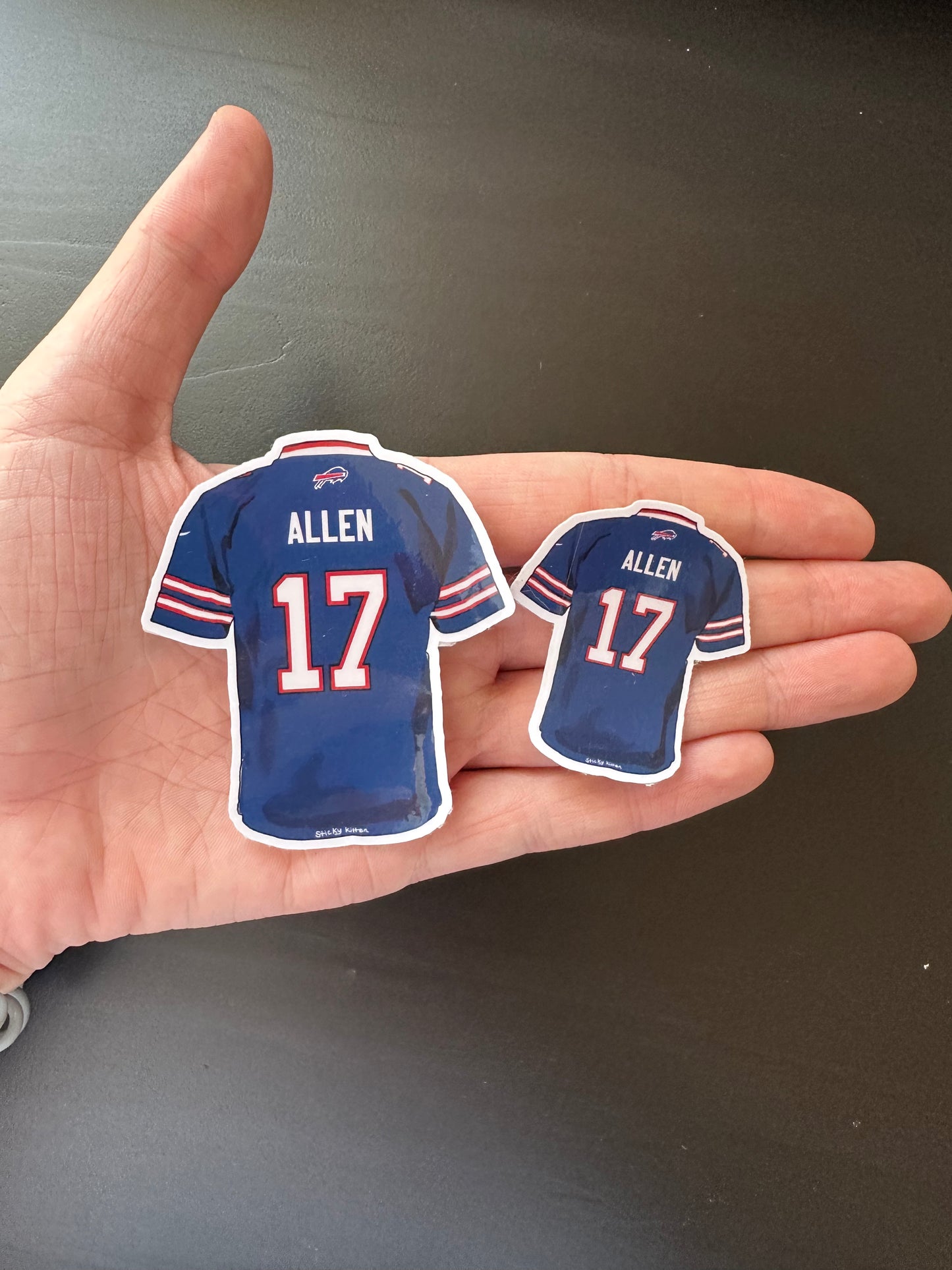 Josh Allen Jersey Sticker