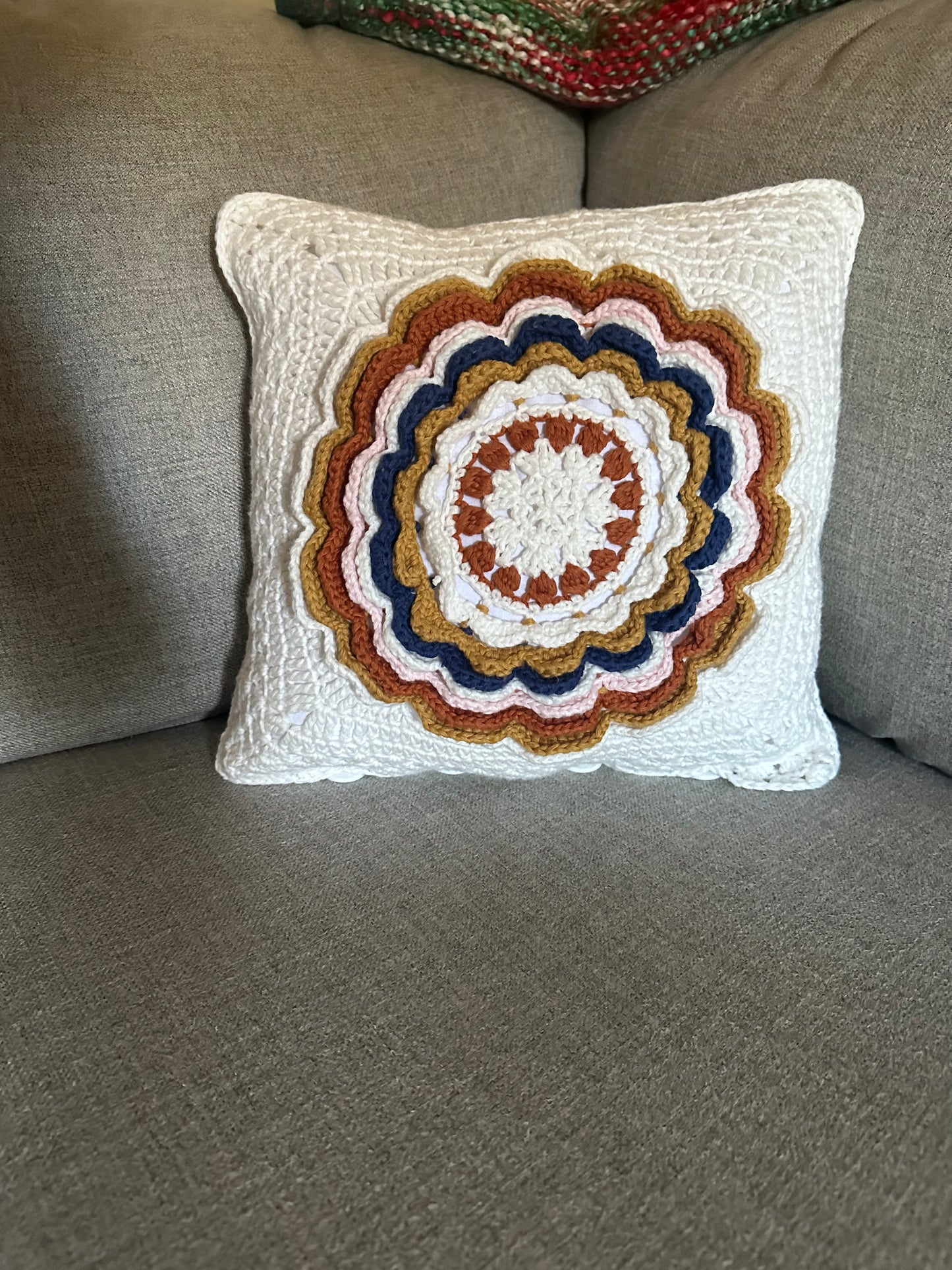 Handmade Flowering Pillow