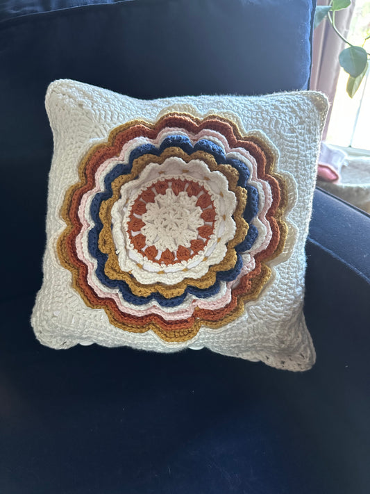 Handmade Flowering Pillow