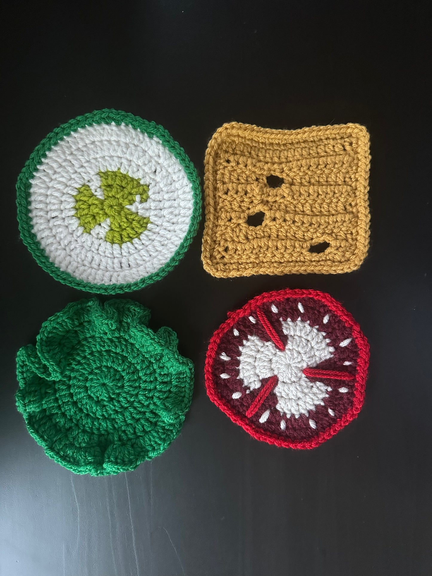 Sandwich Coaster Set