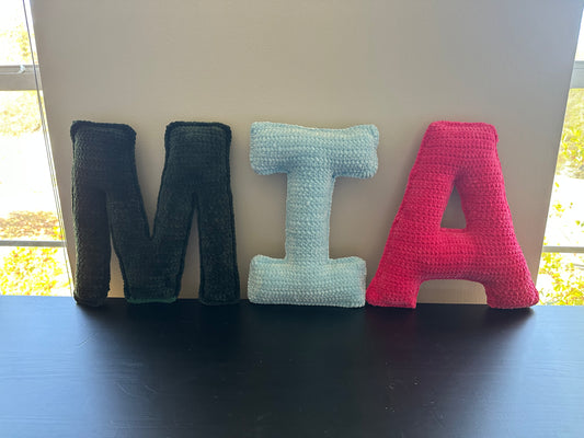Custom Initial / Custom Name Pillows