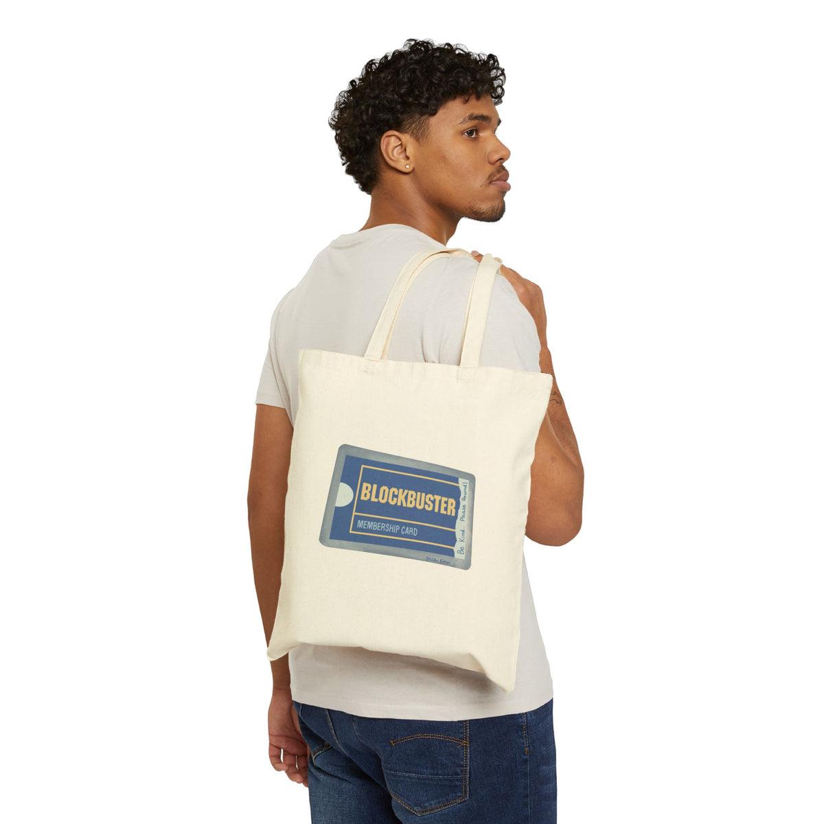 Blockbuster VHS Retro Canvas Tote Bag