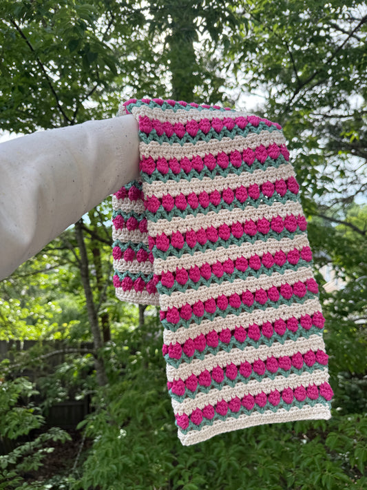 Flower Table Runner