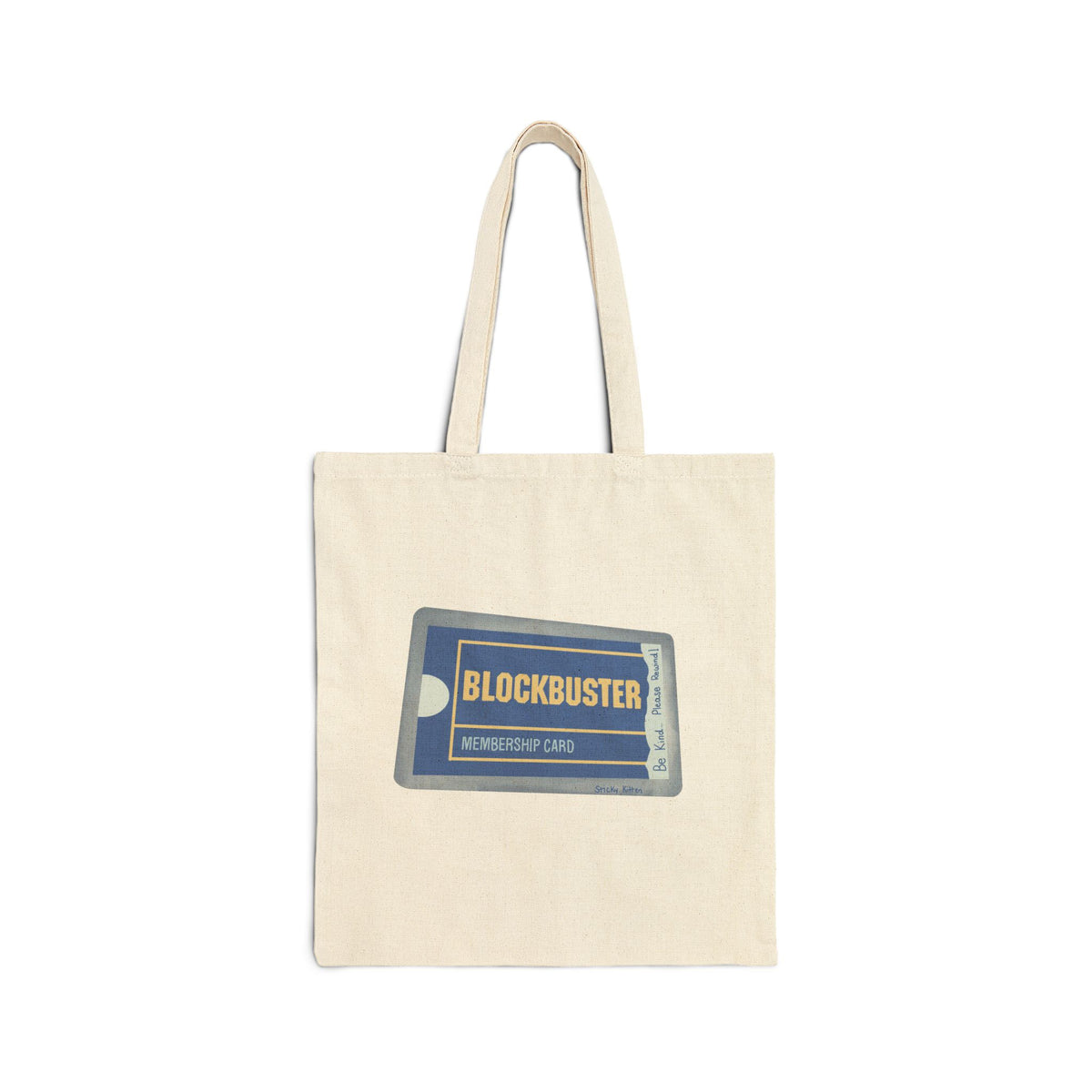Blockbuster VHS Retro Canvas Tote Bag
