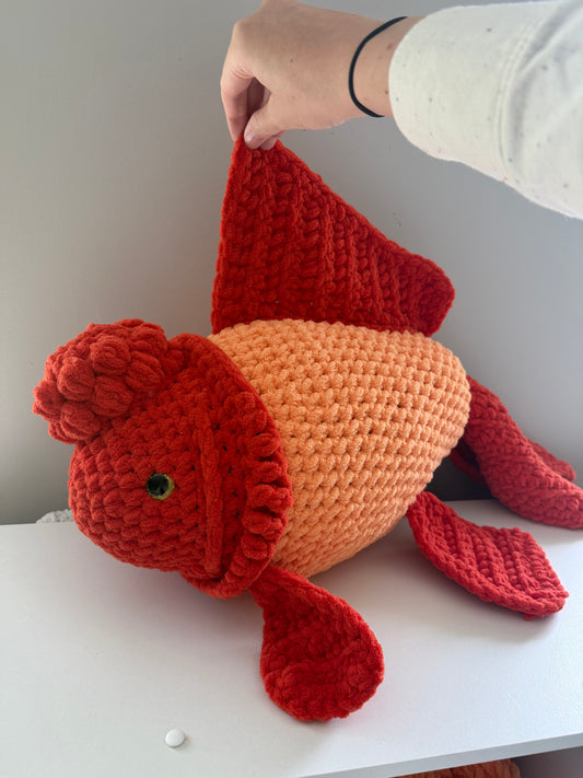 Large Chubby Goldfish Stuffed Animal